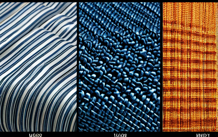 섬유기사와 관련 직종의 취업 가능성 - Here are three detailed image prompts, each designed to generate an image based on the provided text...