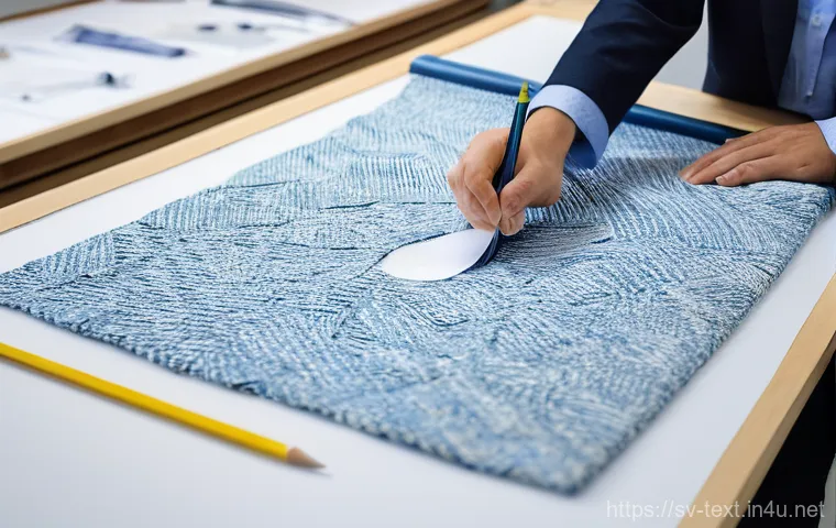 섬유기사 시험 준비 스터디 - **Prompt: Innovating Smart Textiles in a High-Tech Lab in Borås**
"A skilled textile engineer, a... 섬유기사 시험 준비 스터디 - **Prompt: Innovating Smart Textiles in a High-Tech Lab in Borås**
"A skilled textile engineer, a...