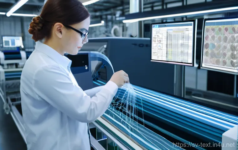 섬유기사와 직업별 시험 연계 - **Prompt 2: The Circular Textile Economy in Action**
    "An inspiring scene depicting the circular ...