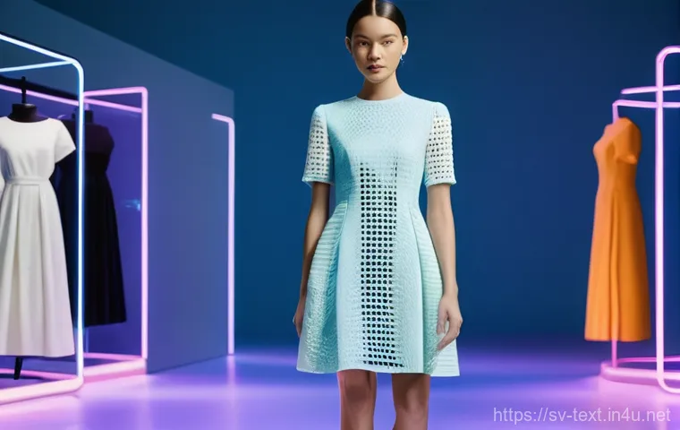 섬유기사와 섬유 공학 - **Prompt 2 (Circular Fashion and Bio-based Materials Lab):**
"Inside a pristine, futuristic text... 섬유기사와 섬유 공학 - **Prompt 2 (Circular Fashion and Bio-based Materials Lab):**
"Inside a pristine, futuristic text...